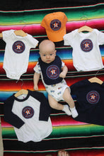 Load image into Gallery viewer, Sweet Texas Treasures - Houston Baseball Infant Onesies
