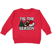 Load image into Gallery viewer, Tis The Season Patch Christmas Sweatshirt
