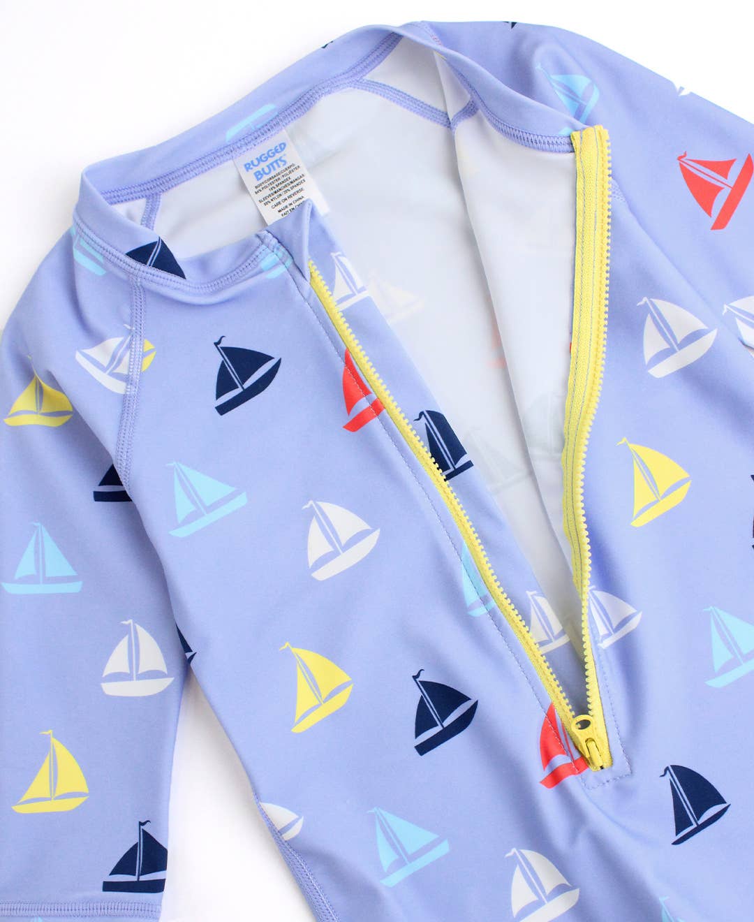 RuggedButts - Down By The Bay Long Sleeve One Piece Rash Guard