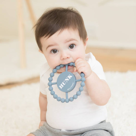Happy Teether - Hunk Blue