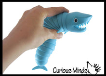 Load image into Gallery viewer, Curious Minds Toys - Shark Fidget - Large Wiggle Articulated Jointed Moving Toy
