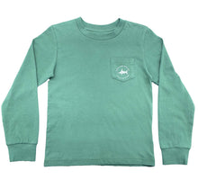 Load image into Gallery viewer, Saltwater Boys Company - Boys Pointer Graphic Tee LS Green
