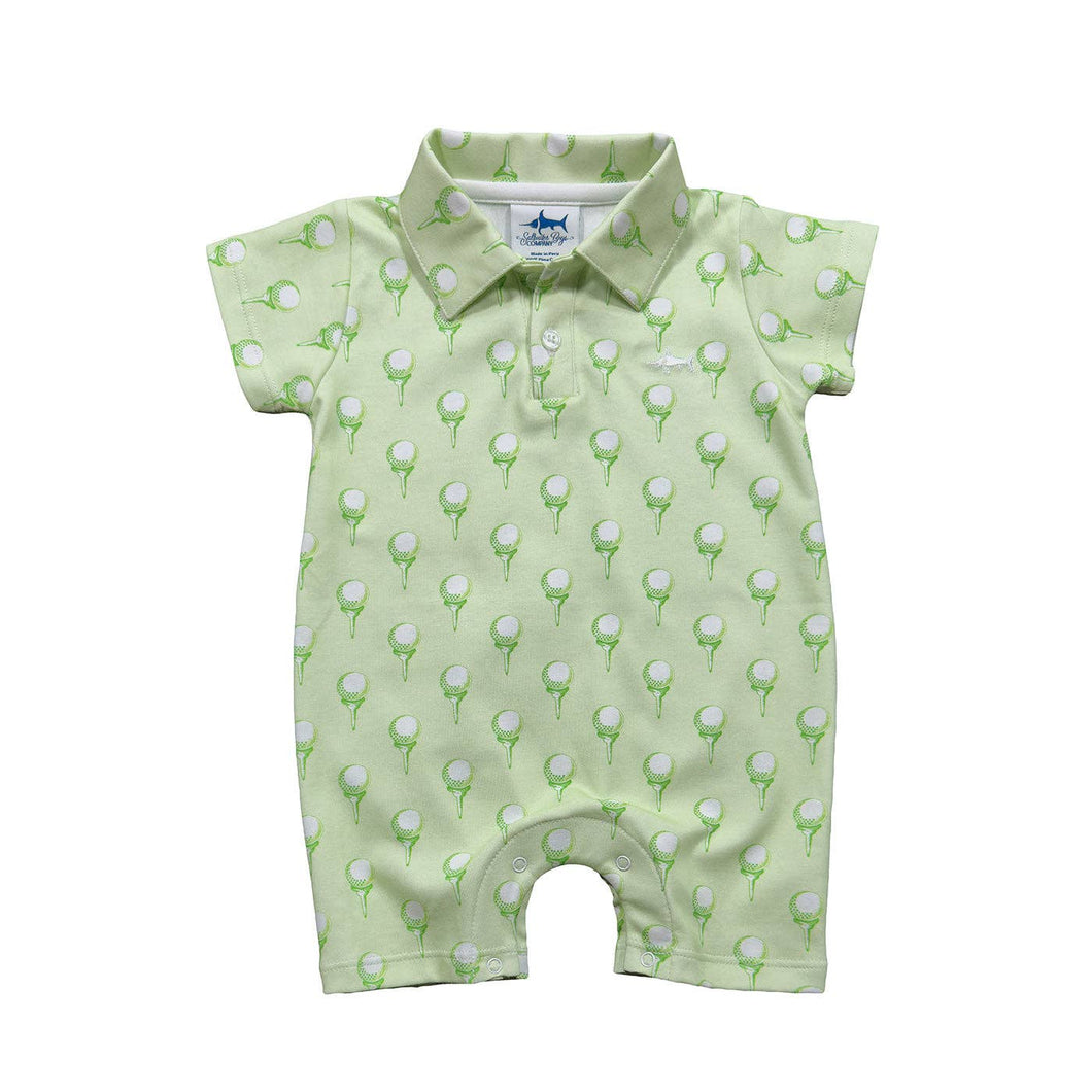 Saltwater Boys Company - SBC Signature Pima Polo Romper
