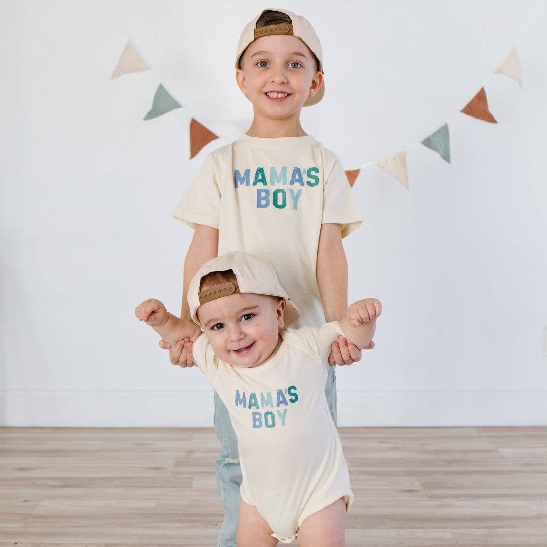 Mama's Boy Multi Short Sleeve Bodysuit