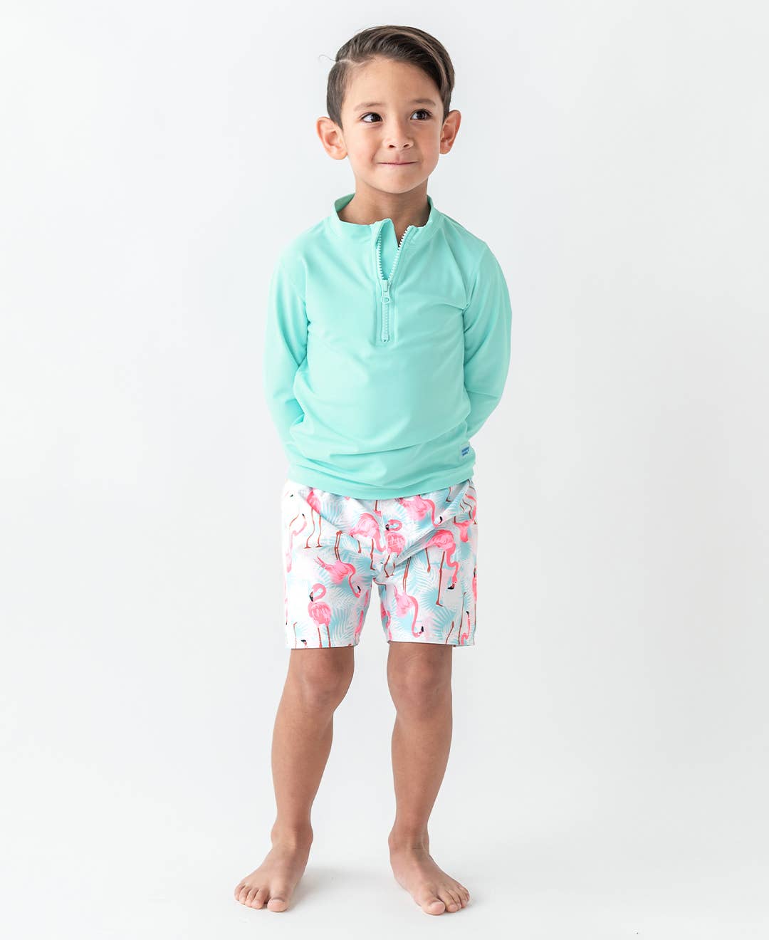 RuggedButts - Flamingo Swim Trunks