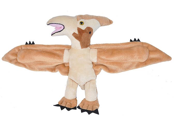 Wild Republic Huggers Pteranodon 8-inch plush stuffed animal with clinging hugger arms