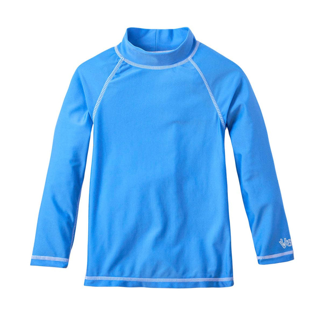 UV Skinz - Kid's Long Sleeve Sun & Swim Shirt: Ocean Blue