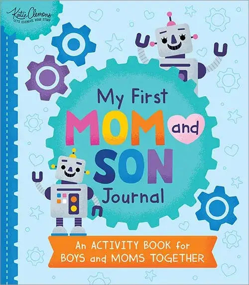 Sourcebooks My First Mom and Son Journal with guided prompts for shared writing and drawings