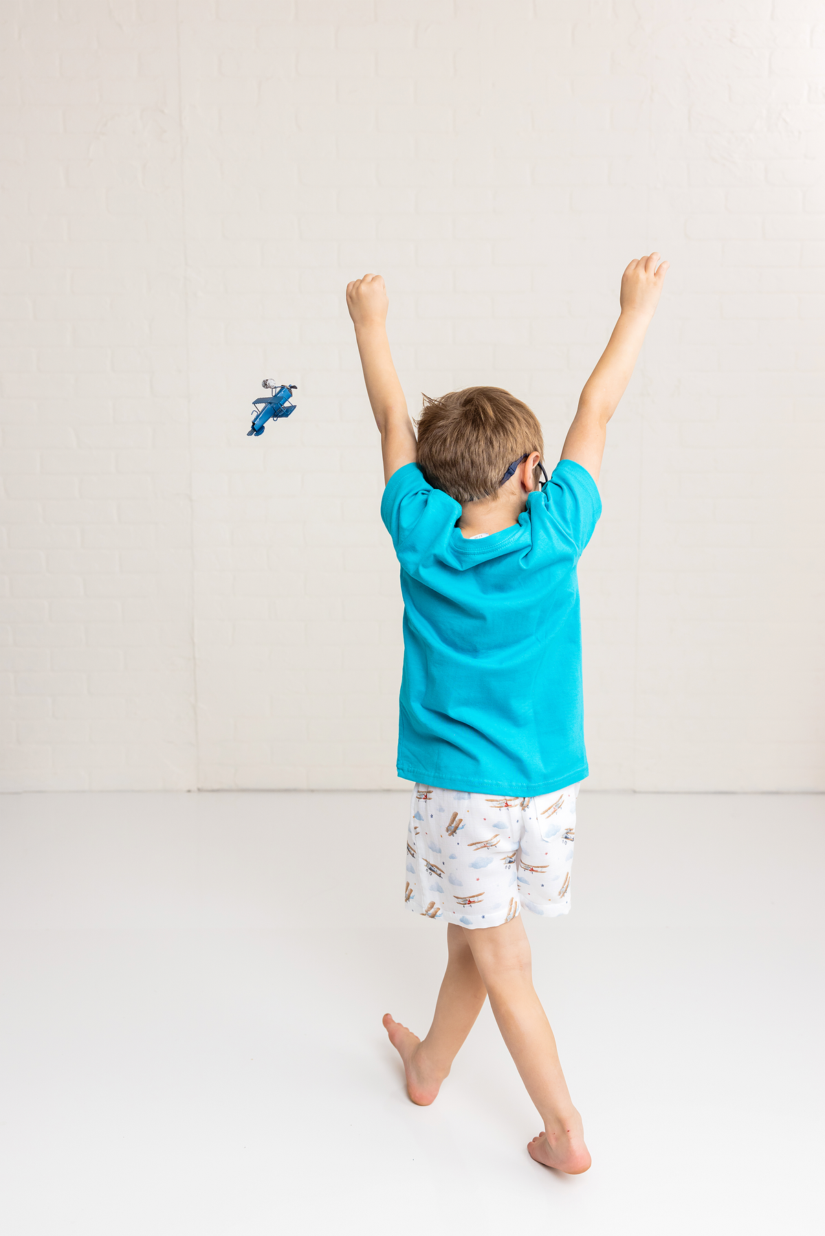 Just Plane Awesome Organic Muslin Shorts