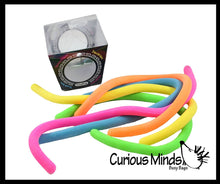 Load image into Gallery viewer, Curious Minds Toys - Nee Doh Noodlies 5 Stretchy Noodle Strings Fidget Toy - 13&quot;
