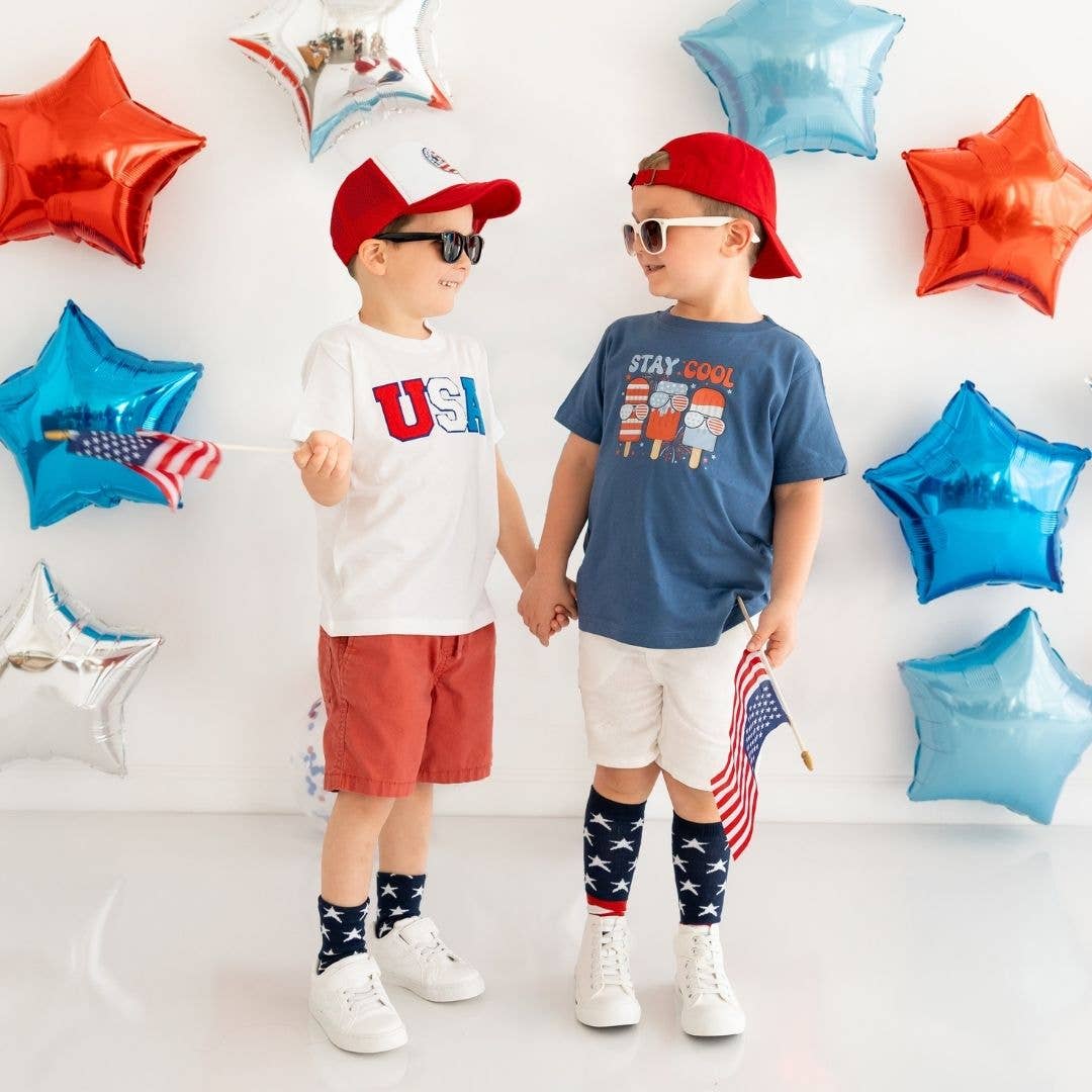 USA Patch Short Sleeve T-Shirt