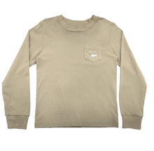 Load image into Gallery viewer, Saltwater Boys Company - Boys Mallard Graphic Tee LS-Taupe
