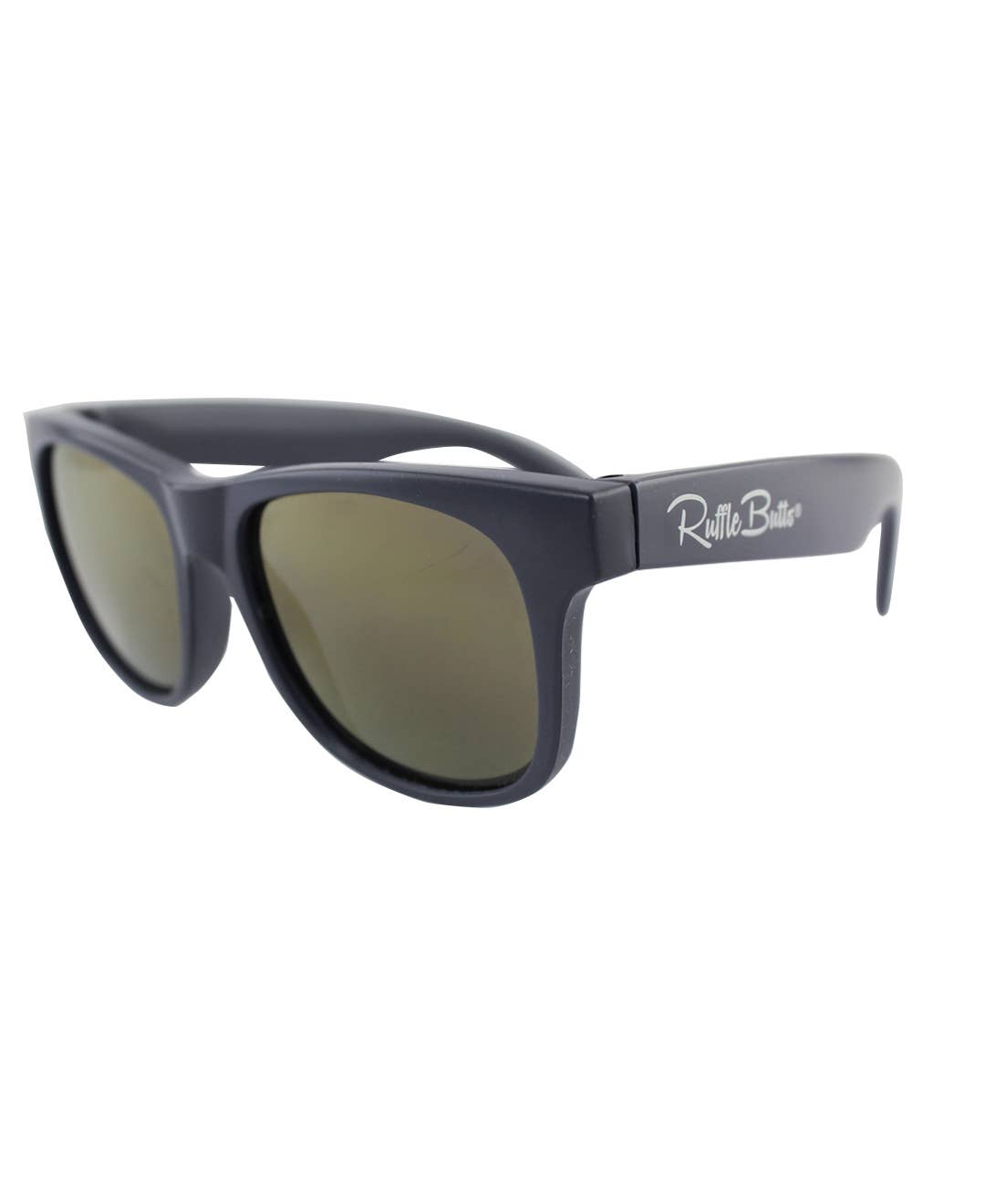 Navy sunglasses with flexible frame from RuggedButts, sizes 2T-5