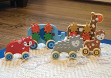 Load image into Gallery viewer, Birchwood Trading - Elephant Gear Pull Toy
