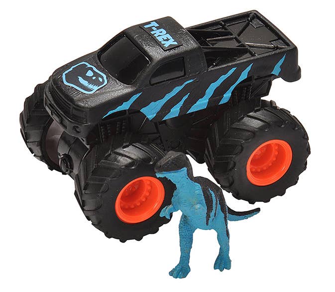 Wild Republic Adventure-Mini Truck T-Rex 4-inch dinosaur figure