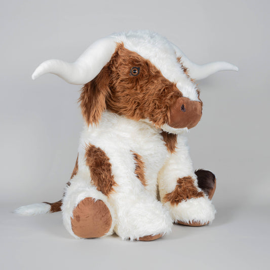 Texas Longhorn Plush Toy Stuffed Cow