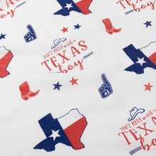 Load image into Gallery viewer, Little Hometown - Texas Boy Swaddle Blanket
