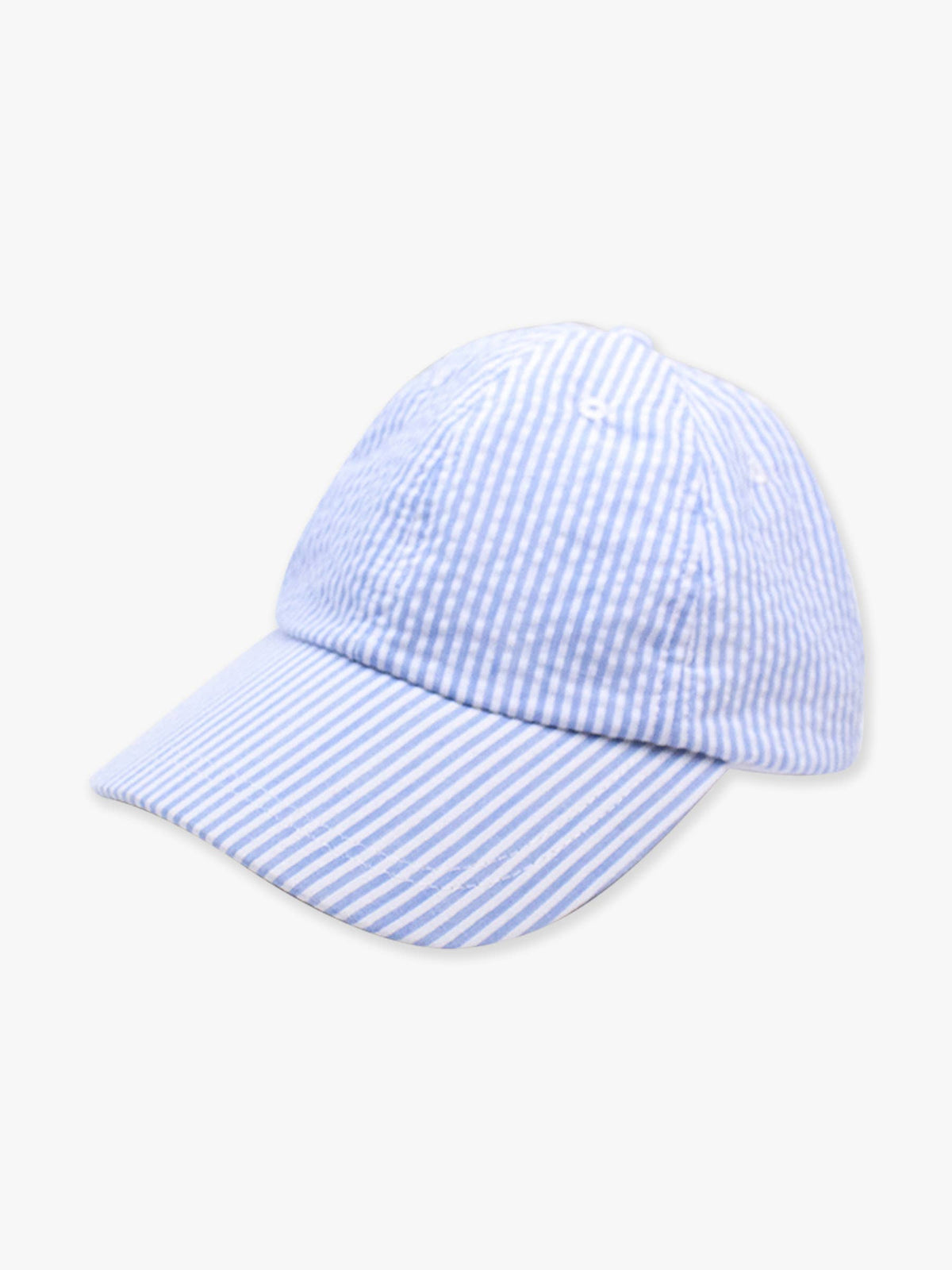 RuggedButts - Kids Classic Blue Seersucker Baseball Hat