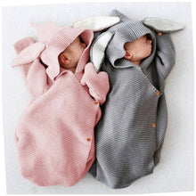Load image into Gallery viewer, Annie &amp; Charles - Annie &amp; Charles® knitted sleeping bag: Grey
