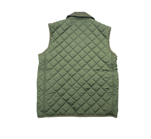 Boys Derby Field Vest Green
