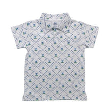 Load image into Gallery viewer, White Golf Signature Pima Polo
