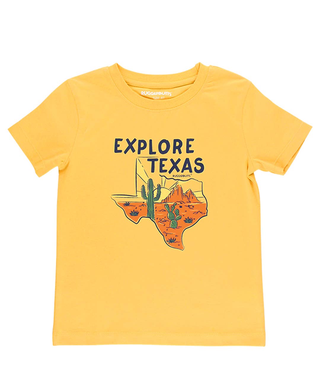 RuggedButts boys mango short sleeve graphic tee in soft cotton knit