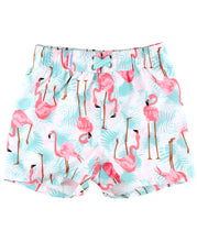 Load image into Gallery viewer, RuggedButts - Flamingo Swim Trunks
