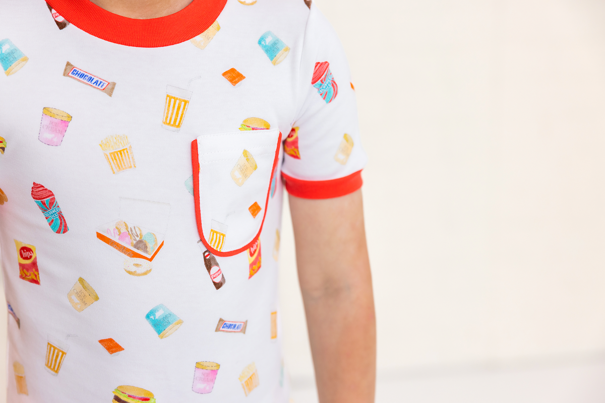 Texas Foodie Organic Cotton Pajama Set
