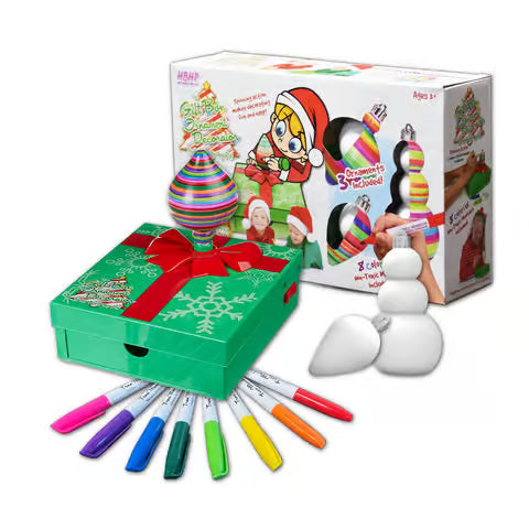 Christmas Tree Ornament Decorator with spinning chamber and marker, by Hey buddy hey pal