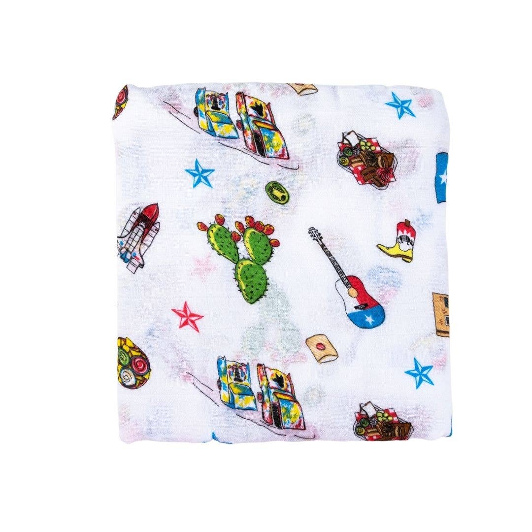 Texas Baby Swaddle Blanket (Unisex)