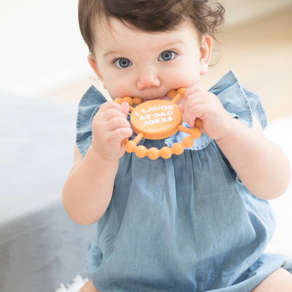 Happy Teether - I Laugh at Dad Jokes