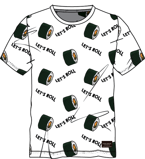 BOYS SET - S/S LET'S ROLL T-SHIRT & KNIT SHORTS
