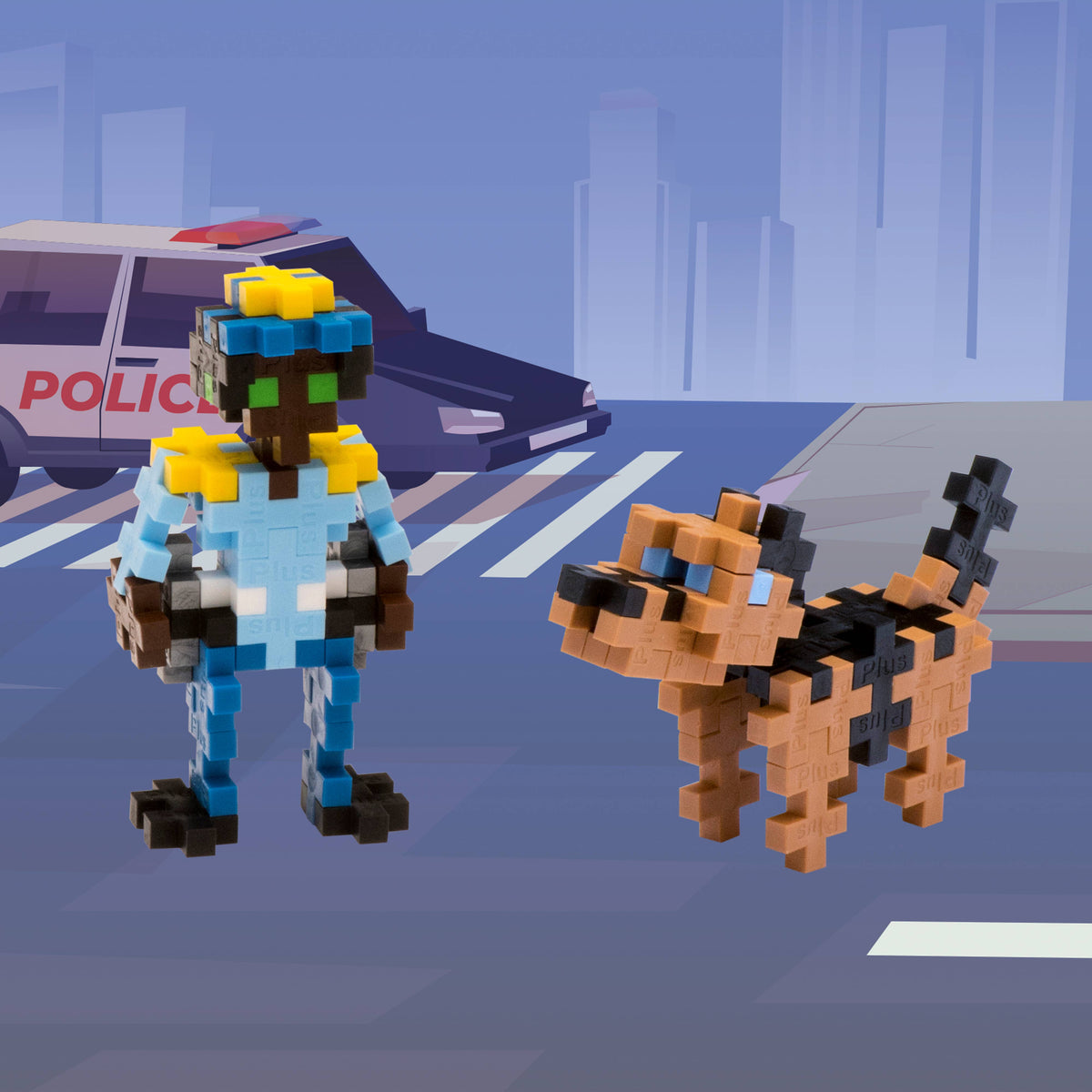 Tube 70 pc - Police
