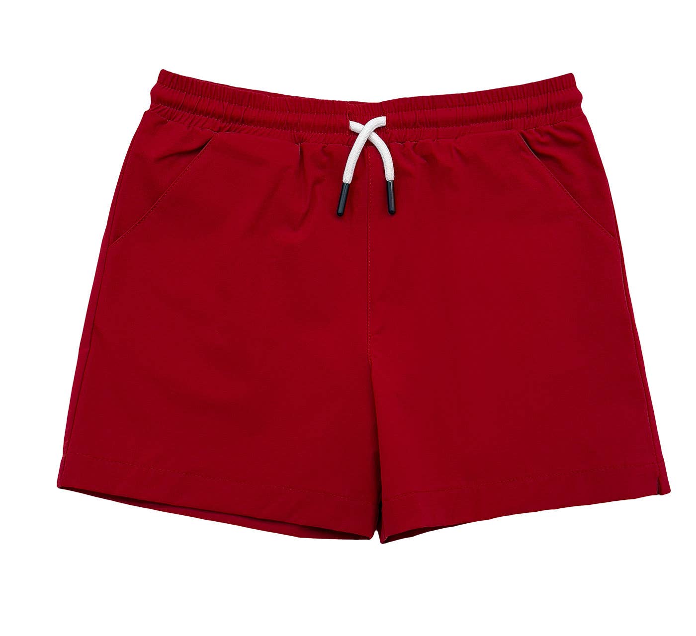 Red Topsail Performance Short by Saltwater Boys with UPF 50+ protection and 4-way stretch fabric