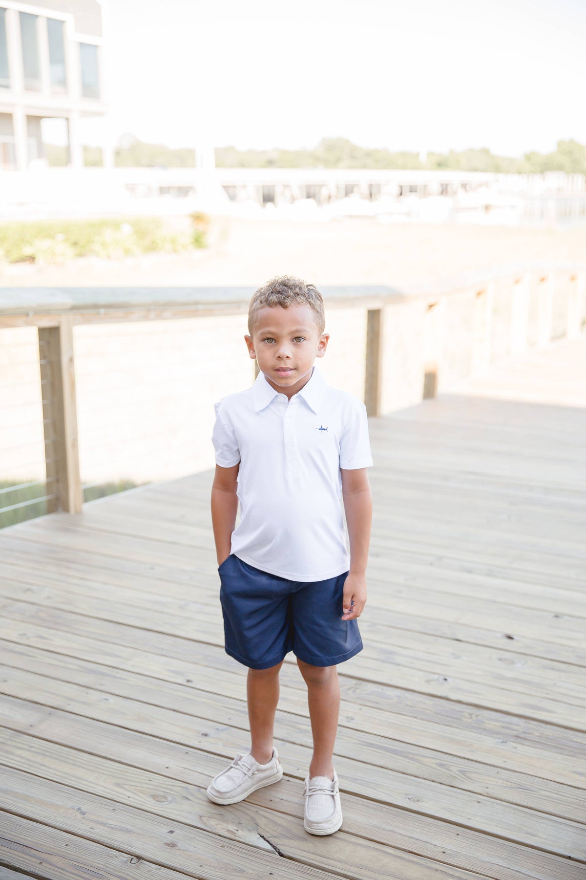 Ponce Performance Shorts: Blue