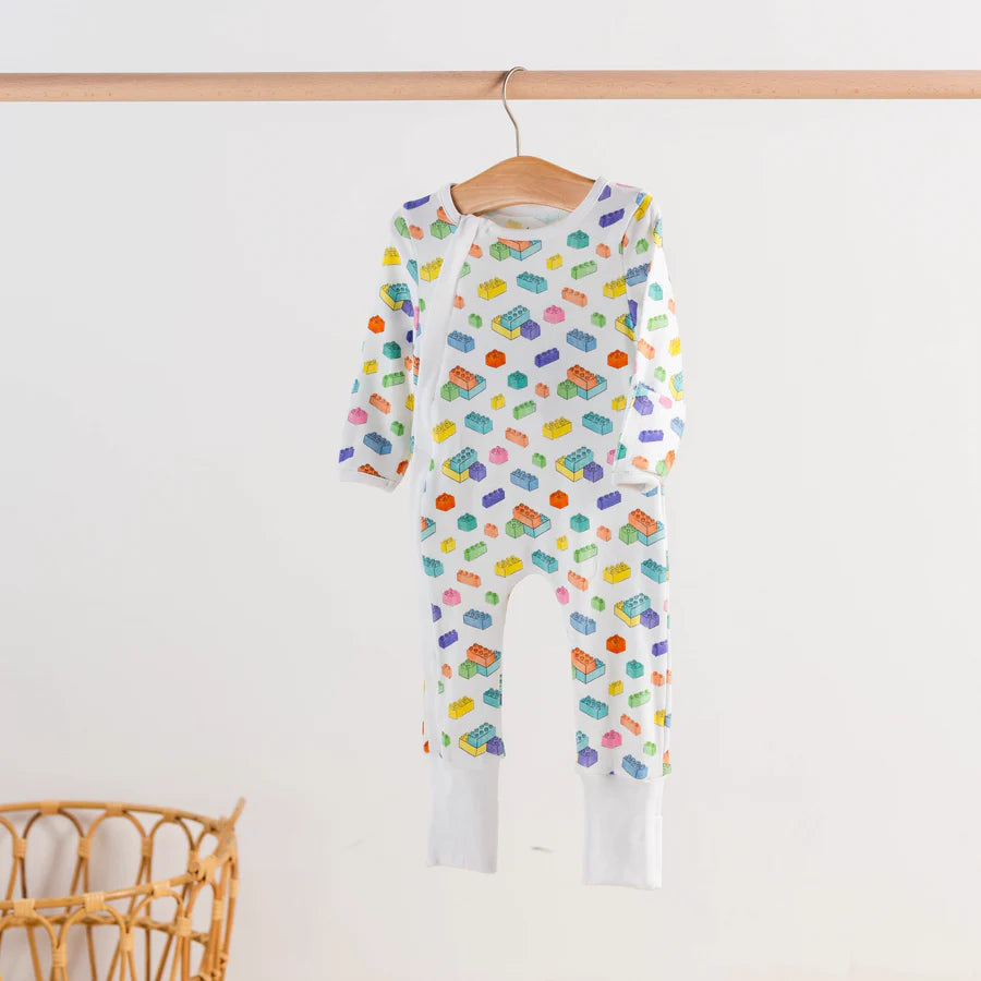 Block Party Organic Cotton Pajama Set
