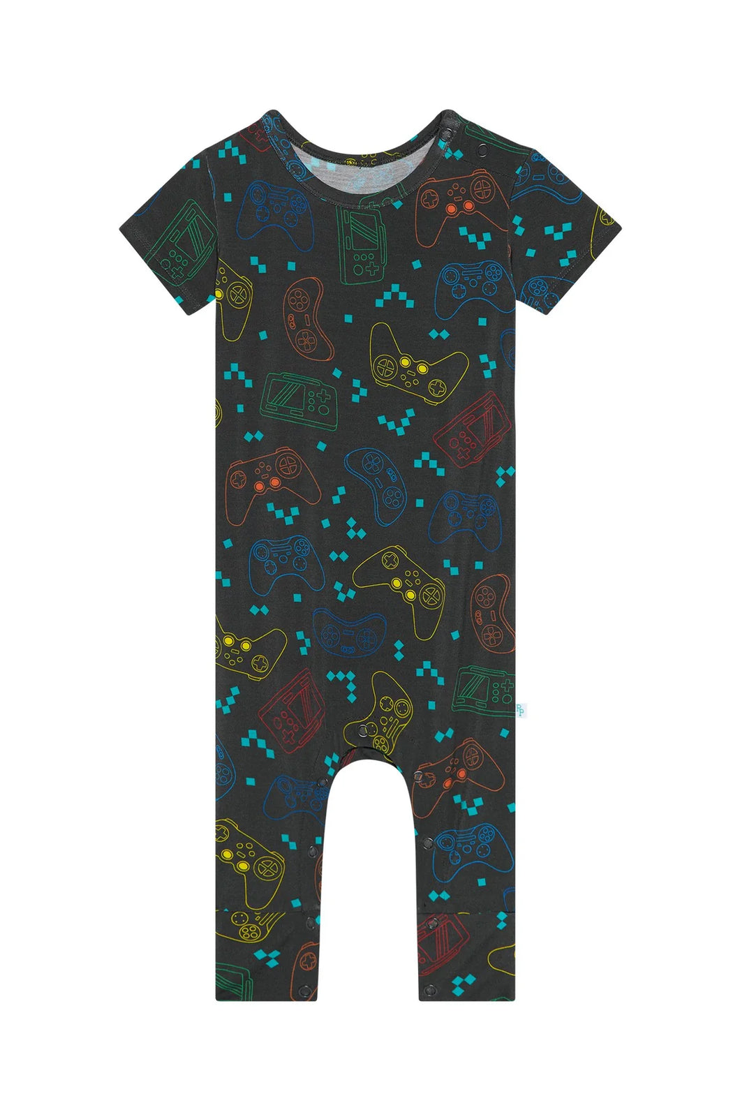 Posh Peanut Player One Print - Romper