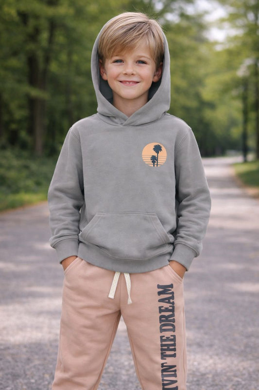 Livin the Dream Hoodie Sweatshirt-Tiny Whales