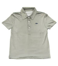 Load image into Gallery viewer, Saltwater Boys Company - Offshore Fishing Polo Grey
