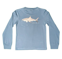 Load image into Gallery viewer, Saltwater Boys Company - Great White Graphic Pocket Tee Surf
