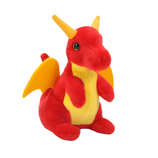 Pocketkins-Eco Dragon stuffed animal by Wild Republic, compact eco-friendly plush toy in refined design