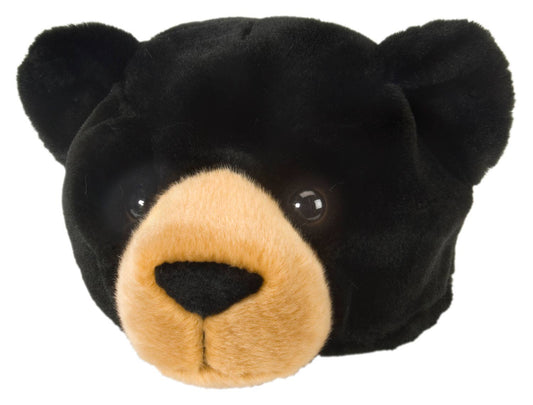 Wild Republic black bear plush, 12 inches, soft texture, realistic design