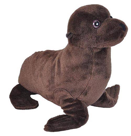 CK Sea Lion plush stuffed animal, 12 inches, by Wild Republic