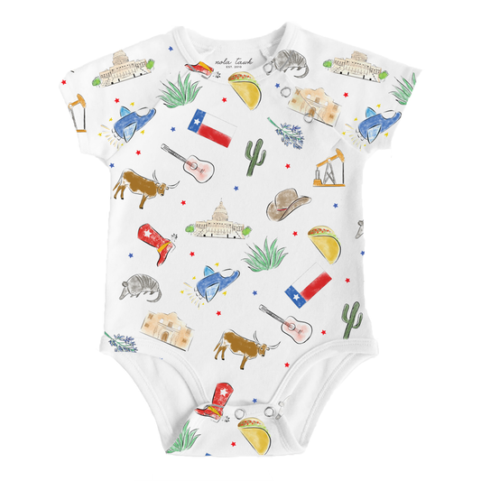 Texas Kids Organic Cotton Onesie - Nola Tawk