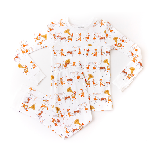 Longhorn Organic Cotton Pajama Set