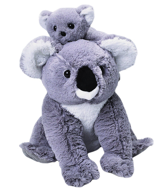 Mom Baby Koala 12-inch stuffed animal with realistic plush design by Wild Republic