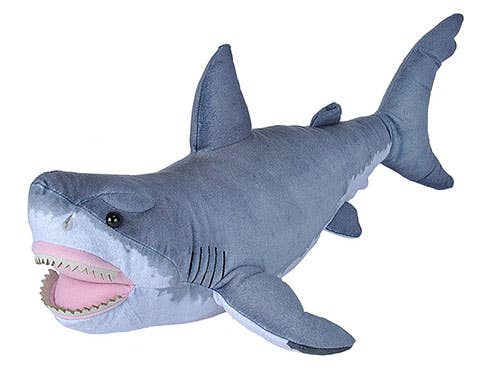 Living Ocean Great White Shark 20-inch stuffed animal by Wild Republic