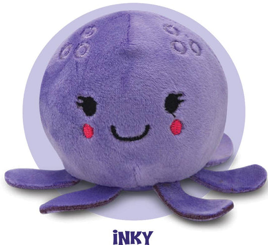 Inky Octopus Jumbo PBJ plush toy by Streamline in soft TPR material