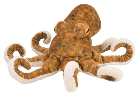 CK Octopus 12-inch stuffed animal by Wild Republic, soft plush design