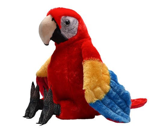 Artist Scarlet Macaw 15"